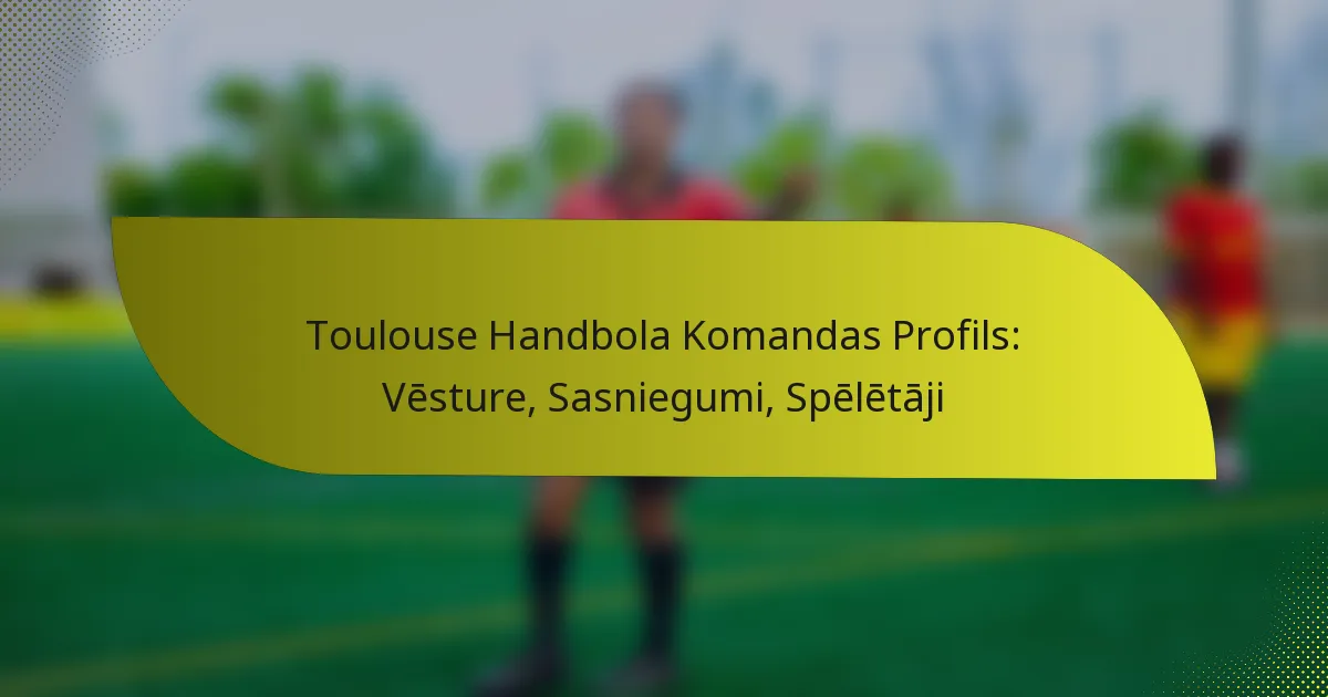 Toulouse Handbola Komandas Profils: Vēsture, Sasniegumi, Spēlētāji